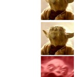 yoda calm angry meme