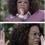 Oprah agreeing then disagreeing