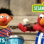 Elmo and Ernie