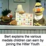 Hitler Youth Bert and Ernie meme