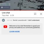 EarthTV livechat curse first deletion