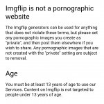 Imgflip is not a porn site