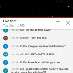 Early AM puffin vs EarthTV Livechat terrorists 5-5-21 33