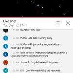 Early AM puffin vs EarthTV Livechat terrorists 5-5-21 79