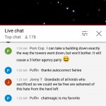 Early AM puffin vs EarthTV Livechat terrorists 5-5-21 96