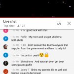 Early AM puffin vs EarthTV Livechat terrorists 5-5-21 112