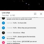 Early AM puffin vs EarthTV Livechat terrorists 5-5-21 165