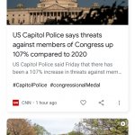 Trump Terrorists Threaten Congress Lawn News Duo