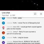 Puffin vs EarthTV Livechat terrorists 5-5-21 Midnight 167