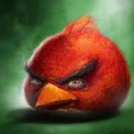Realistic Red Angry Birds