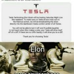 Tesla Elon Musk statement meme