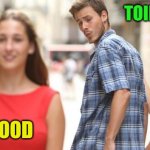 Girl walking by | TOILET PAPET; WOOD | image tagged in girl walking by | made w/ Imgflip meme maker