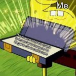 Spongebob box | Me; The reason why the queen is immortal is because it's illegal to die in parliament | image tagged in spongebob box | made w/ Imgflip meme maker