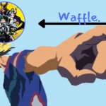 MHA temp 2 waffle meme