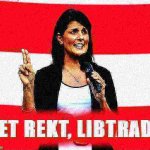 Nikki Haley get rekt libtrads deep-fried