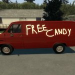 GMC vandura Free candy Van