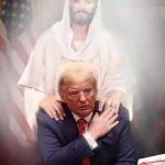 Jesus and Trump meme