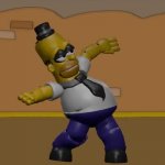 Dancing Homer Simptronic GIF Template