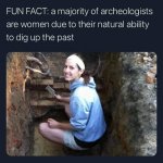 Women archaeologists