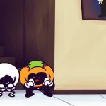spooky dance skid and pump GIF Template
