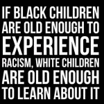 Black children racism