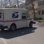 Looks like the mail mans not walking
