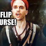 Beware of the Curse | IMGFLIP IS A CURSE! | image tagged in benny the curse | made w/ Imgflip meme maker