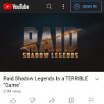 Raid Shadow Legends is a Terrible "Game" meme