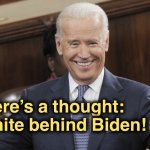 Unite behind Biden meme