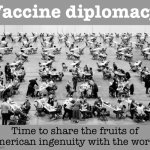 Vaccine diplomacy meme