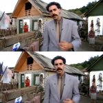 Borat Neighbor meme