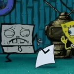Doodle bob and SpongeBob GIF Template
