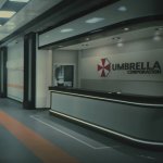 Umbrella Corporation lobby