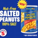 Omega Mart salt free salted peanuts