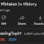Top 10 Worst Mistakes in history template