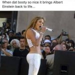 Albert Einstein booty
