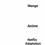 netflix adaptation meme template