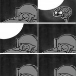 brain sleep phone meme