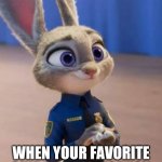 Judy the Shipper | THE FACE YOU MAKE; WHEN YOUR FAVORITE SHIP BECOMES CANON | image tagged in judy hopps proud,zootopia,judy hopps,the face you make when,funny,memes | made w/ Imgflip meme maker