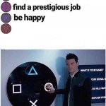 Press circle PS4 meme