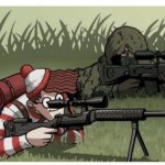 Waldo Sniper meme