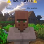 Villager Trade Offer