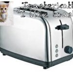 Toasterkatt toast template