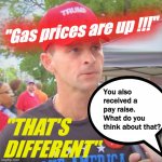 Trump supporter gas prices