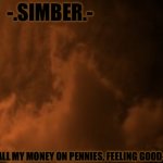 -.simber.- announcement template (made by Spiro) meme