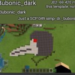 Dr_bubonic_dark minecraft announce temp