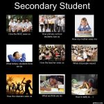 Secondary Student