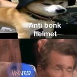 i got bonked sooooooooooooooooo | image tagged in doge anti-bonk helmet | made w/ Imgflip meme maker