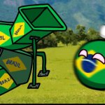 You Are Going To Brazil. CountryBalls