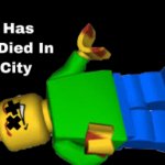 a man has died in lego city